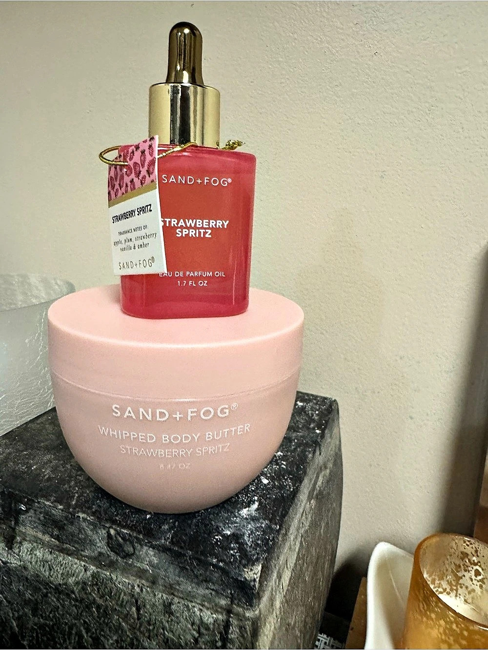 SAND + FOG Strawberry Spritz Body Butter & Oil
